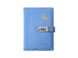 Agenda Em Couro Pu Com Cadeado Por Senha, Caderno A5 Com Senha, Agenda Digital, Bloco De Notas, Caderno De Desenho, Planejamento Diário, 120 Folhas