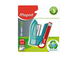 Agrafador Greenlogic 15 Folhas Com 400 Agrafos 24/6 Maped