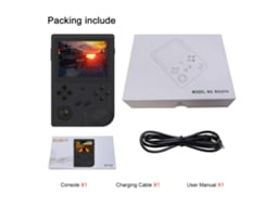 Console Portátil Retrô com 15000 Títulos Clássicos, Tela Ips de 3,5 Polegadas AQUAFORGE