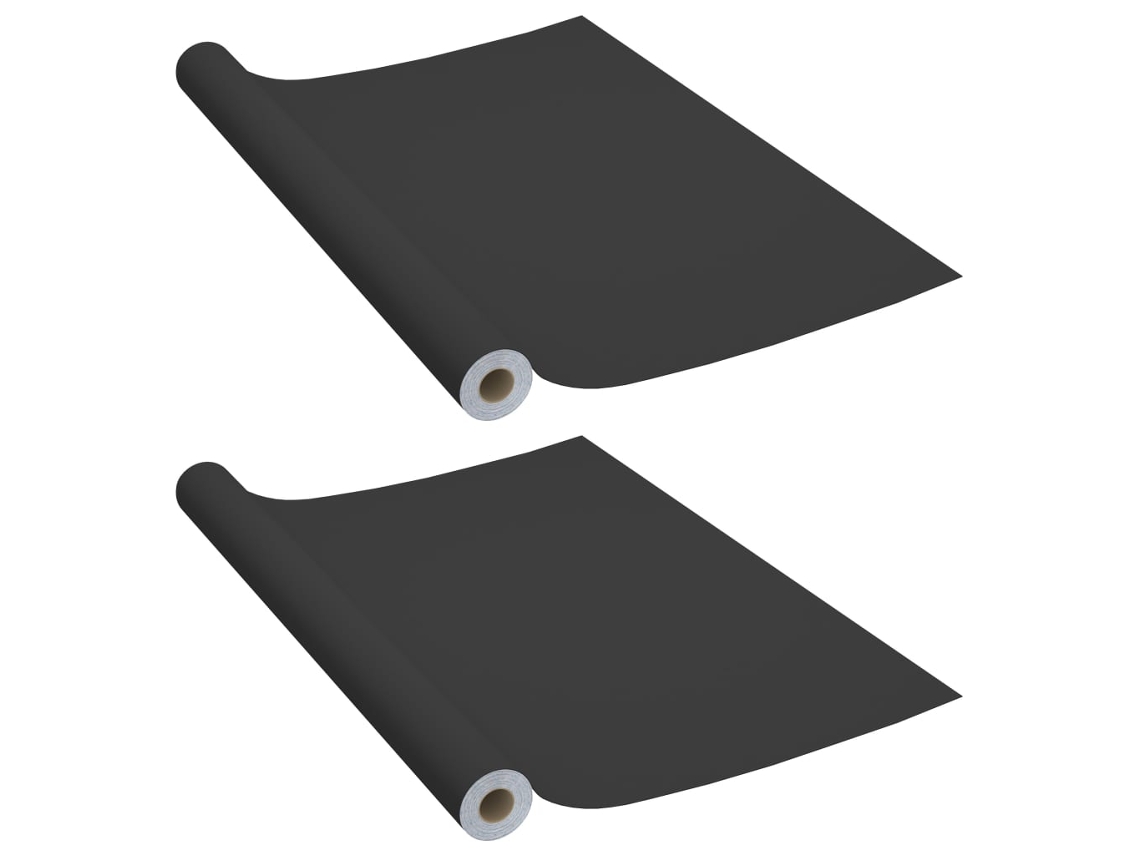 Furniture Film, Furniture Films Vidaxl Preto Pvc (n/a)
