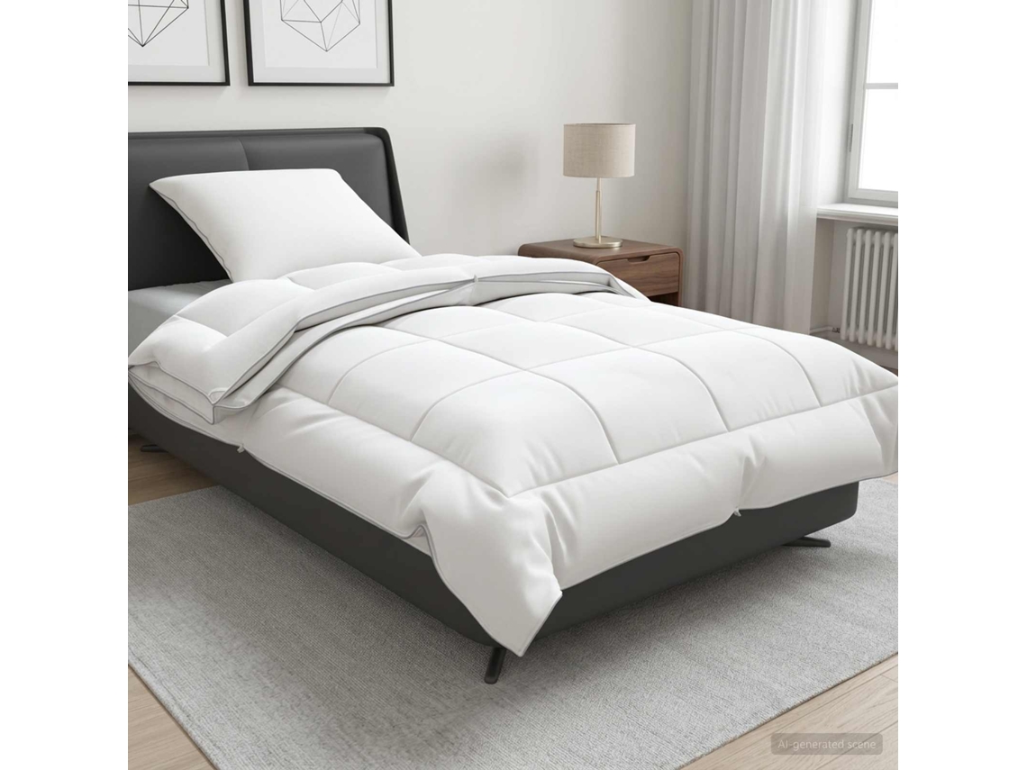 Vidaxl Conjunto De Edredão E Almofadas 2 Unid. 137x200 Cm 4 Estações