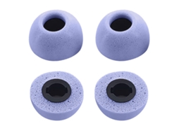 Set 4 Almofadas Zruxe Para Samsung Galaxy Buds Pro Espuma De Memória Violeta (tamanho S, Substituição)