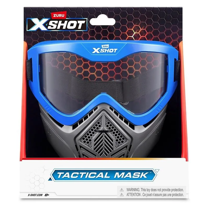 Zuru X Shot Máscara Táctica Transpirable Y Ajustable 36776 P25