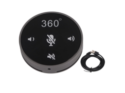 Microfone de Conferência Usb EOOCOO (voz de Jogos Estéreo Omnidirecional 360°)
