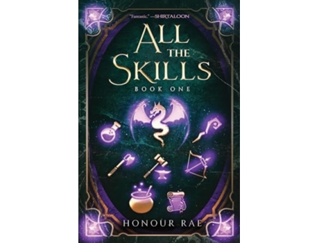 Livro All the Skills A Deck-Building LitRPG de Honour Rae (Inglês)