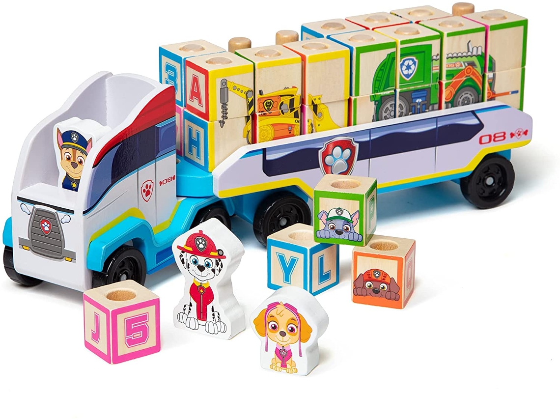 Jogo Didático MELISSA & DOUG Madeira - Branco - 34,3 x 7,6 x 14 cm)