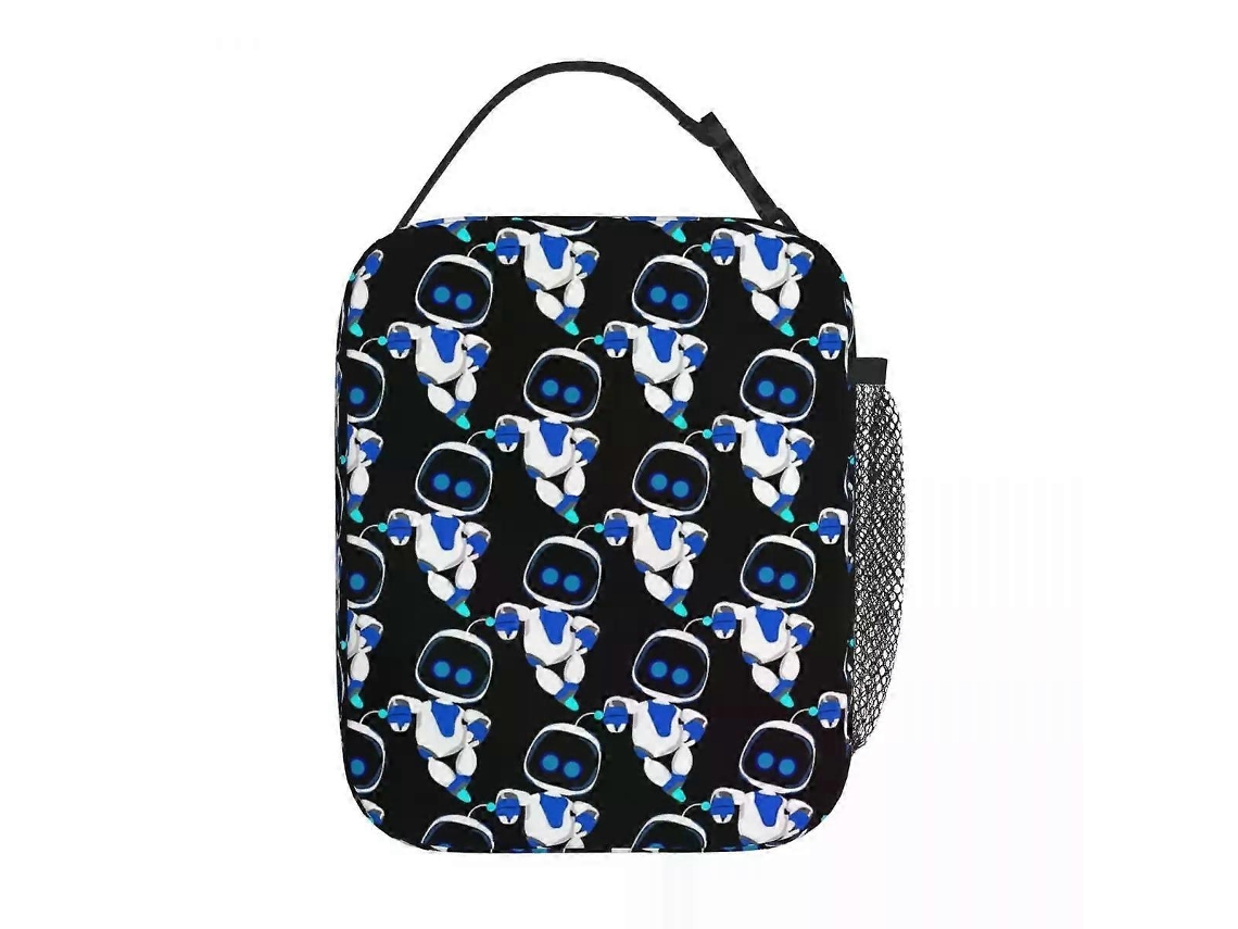Saco de dormir Astrobot C337, lancheira térmica portátil, bolsa de piquenique reutilizável para mulheres e trabalho, Cri Aquaforge