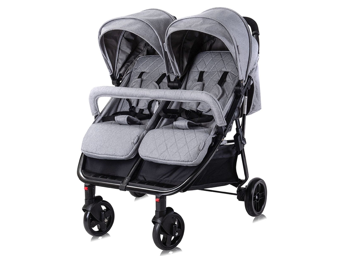 Carrinho De Bebé Duplo Lorelli Duo - Cool Grey