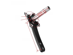 Pedivela Prowheel 104bcd 175 170 Mm, Roda Dentada 30 52d, Conjunto De Pedivela Mtbvayotoy