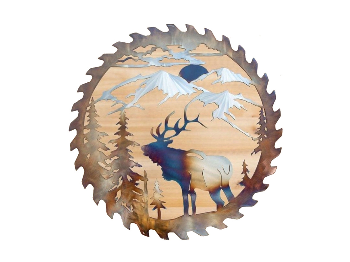 Ornamento de Parede Ferro Pássaro LAXISCREED