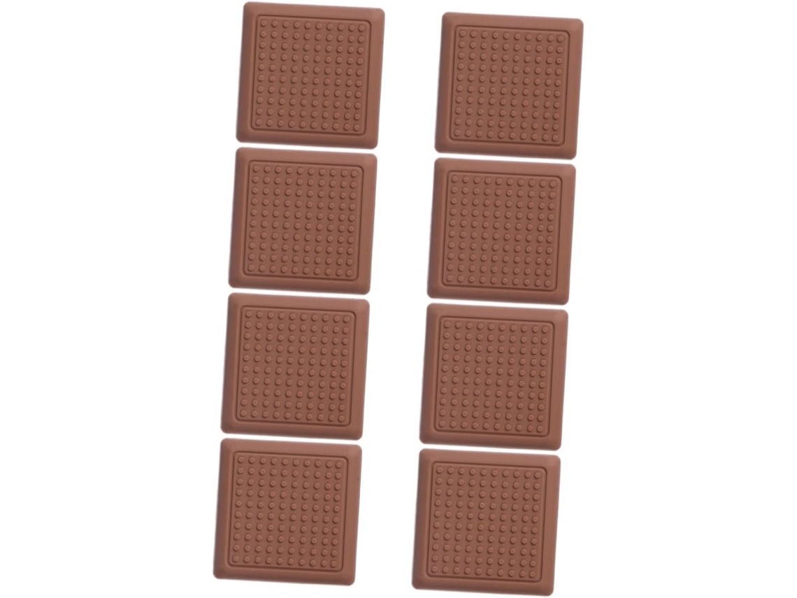 Nuobesty Conjunto De 8-protetores Silicone Para Pés Móveis E Cadeiras Em Pisos Madeira Antiderrapantes Resistentes A