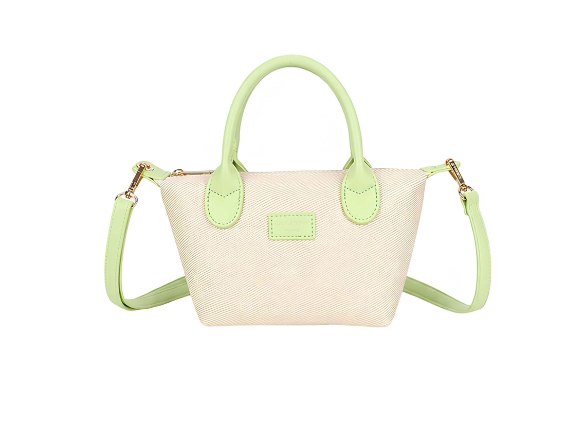 Mini Bolsa de Lona Feminina Efeito Pele com Alça GALLANTRY