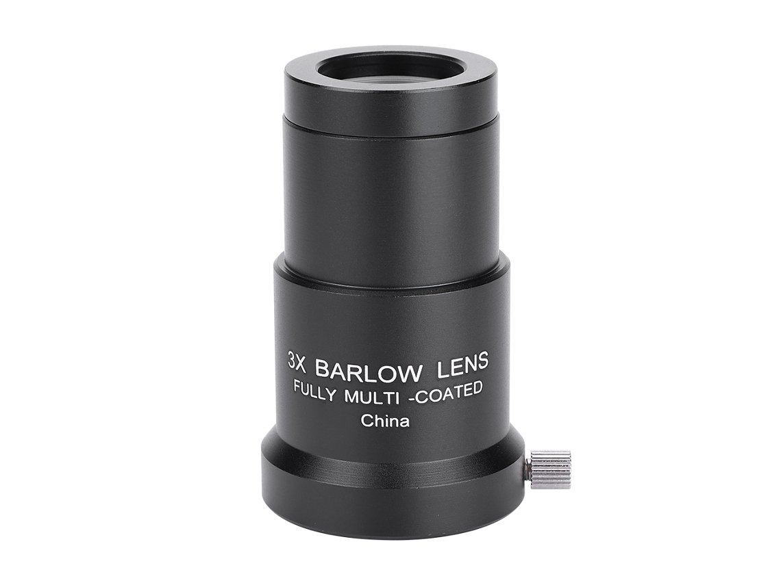 Raum-lente De Amplificação Barlow 3x 1,25 Polegadas Para Ocular De Telescópio