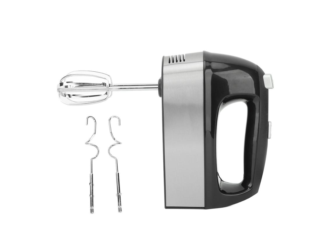 Batedor Elétrico de Mão 500w 5 Velocidades Aço Inox 304 para Biscoitos Mistura Fácil S/MARCA