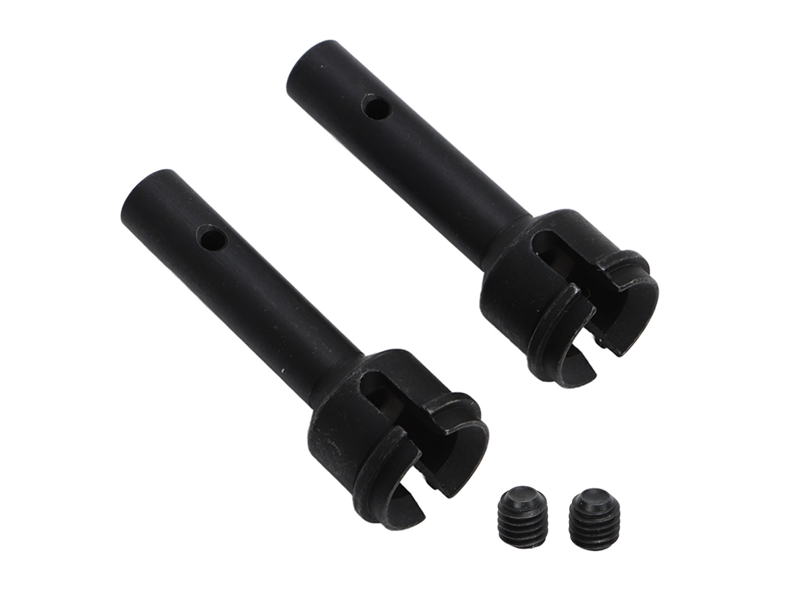 Eixo De Roda Traseira De Aço Para Carro Rc Arrma 6s 1/7 Peças De Substituição Acessórios Preto