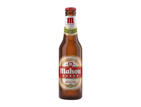 Cerveja MAHOU sin Garrafa Pequena (0.25 L - 24 Unidades)