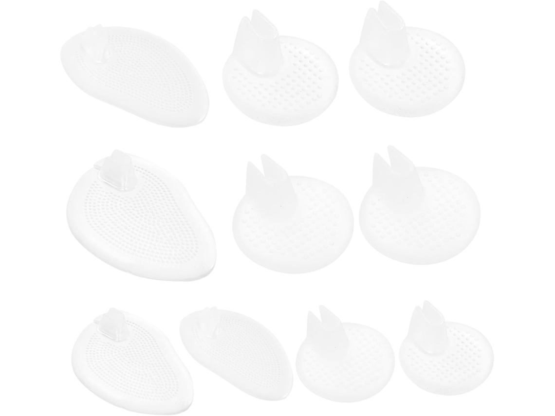 Protetor Metatarsal Em Pu, 6 Pares, Antiderrapante