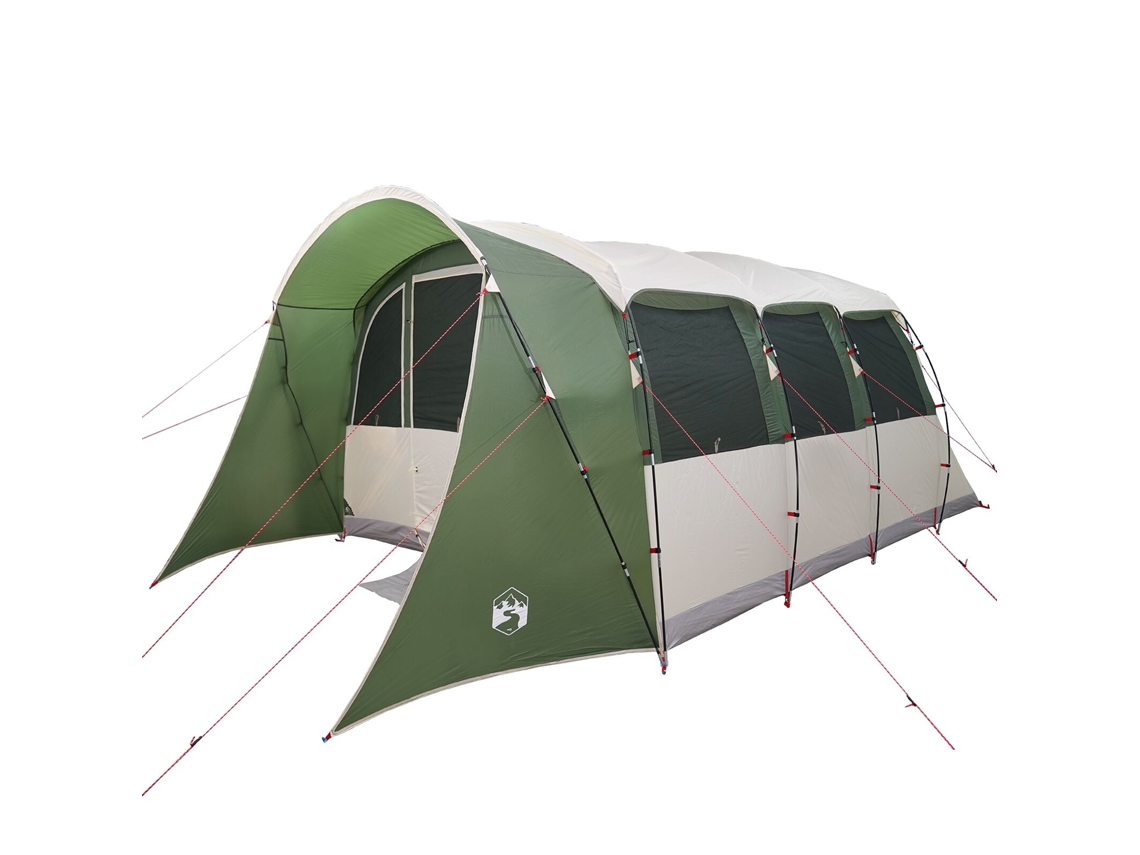 Conjunto 1 Barraca Familiar Vidaxl Verde Poliéster (576 X 325 X 213 Cm)