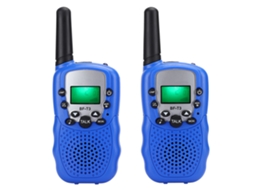 2pcs Rádio Bidirecional Walkie Talkie Transceiver Com Lanterna Integrada Para Baofeng