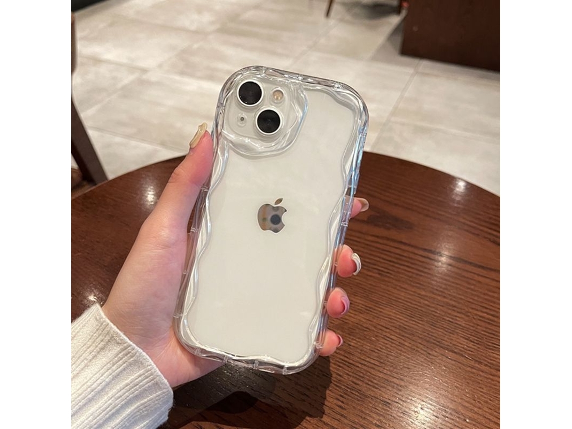 Capa Para Iphone 17 Air, 2 Unidades, Textura Creme, Tpu Transparente, Simples, Proteção Completa.
