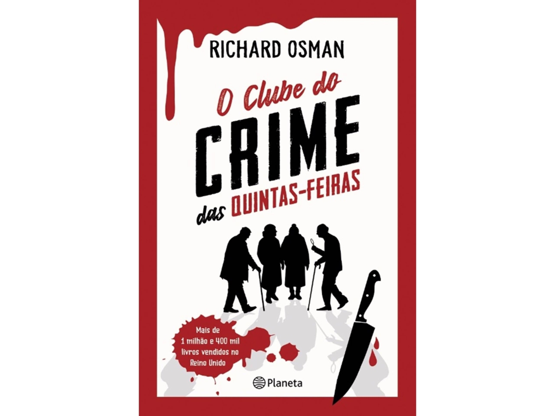 Livro O Clube do Crime das Quintas-Feiras de Richard Osman (Português)