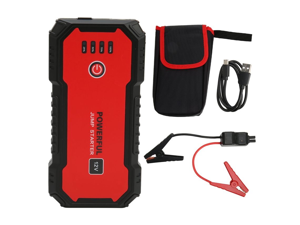 Iniciador De Carro Portátil 1500a 14000mah Usb