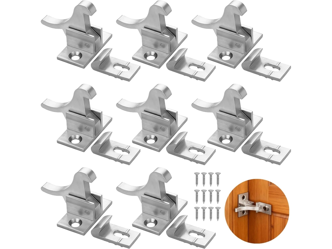 Conjunto de 8 etiquetas resistentes para guarda-roupa em formato de pássaro.