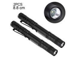 Super Small Mini Led Flashlight Battery-Powered Handheld Pen Light Tactical Pocket Torch With High Lumens For Camping Outdoor Emergency Everyday