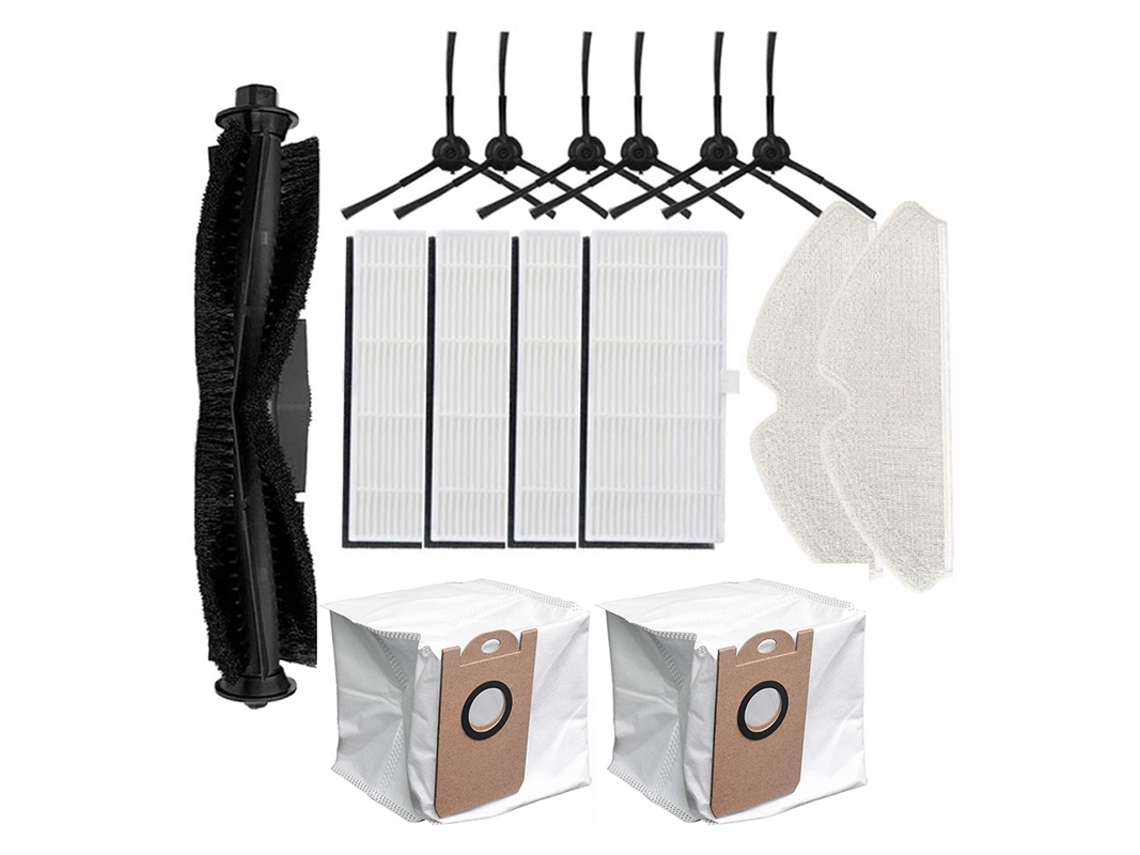 Acessório para Aspiradores PROSCENIC 15 Proscenic M7 Pro 1 6 4 Filtros 2 panos 2 sacos pó