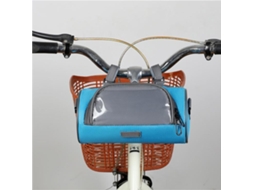 Bolsa De Guiador Para Bicicleta - Bolsa Para Bicicleta - Bolsa Para Telemóvel - Compartimento Transparente - Alça Ajustável - Grande Capacidade - Azul
