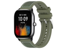 Pulseira De Relógio Híbrida De Nylon Trançado E Silicone Xdfind