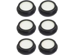 Kit Com 3 Filtros De Sucção Hepa Reposição Para Aspirador Pó Sem Fio
