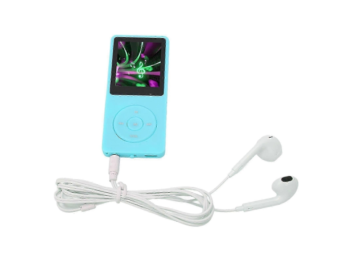Reprodutor De Mp3 E Mp4 Com Tela 1,8 Polegadas, 8 Gb Memória Expansível Até 64 Gb, 30 Horas Reprodução, Multifuncional, Para Espor-aquaforge