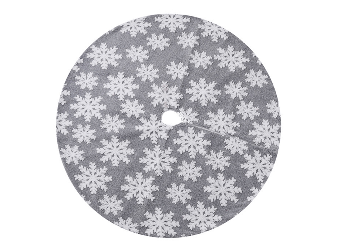 Tapete de Árvore Natal com Flocos de Neve LAXISCREED