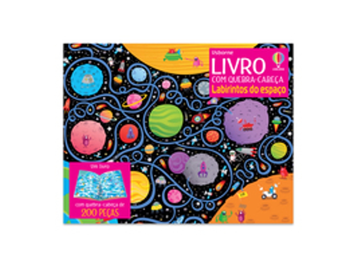 Livro Labirintos Do Espaço Livro Com Quebra-cabeça De Sam Smith (português)
