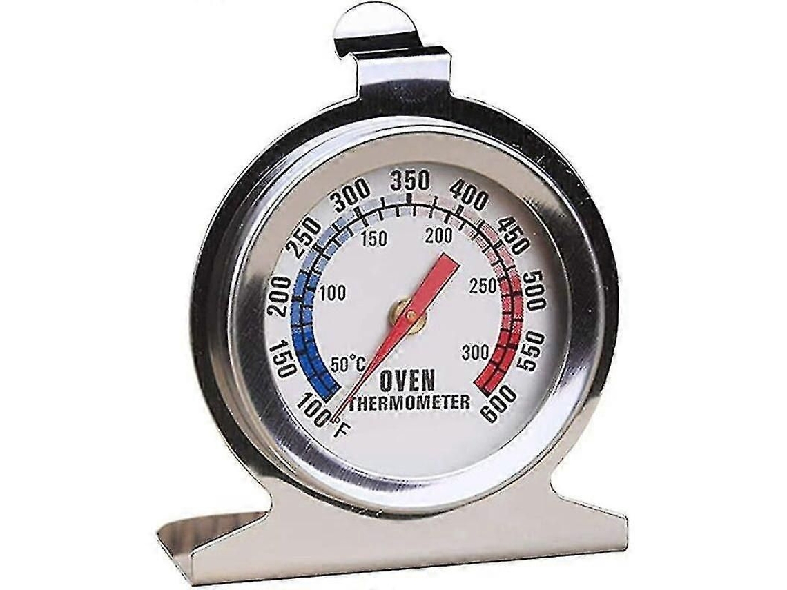 Termômetro de Forno, Alimentos 300/600, Aço Inoxidável para Forno a Lenha, Pão, Confeitaria GOKOCO