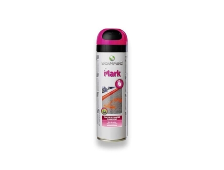 Marcador De Construção Fluorescente S Mark 500 Ml Verde Fluorescente Soppec