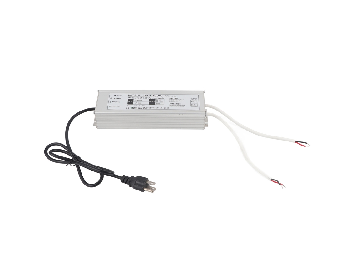 Driver Led À Prova D'água Ip67: Fonte De Alimentação Transformador Adaptador 300w De Tensão Constante