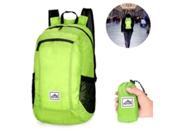 Mochila Dobrável E Impermeável Para Caminhadas, Para Transporte E Organização Prática Dos Artigos Indicados