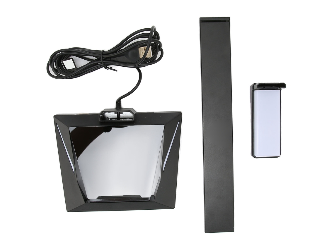 Suporte Para Fones De Ouvido Rgb Taidu We-100 Com Porta Type C E Usb Para Gamer Mesa