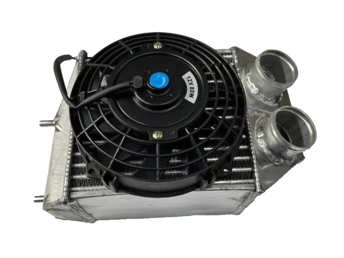 Intercooler, 5 Polegadas, Alumínio, 3,5 Kg, Capacidade De Resfriamento Aprimorada, Compatível Com Renault Super 5 R5 Gt Turbo (1985-1991)
