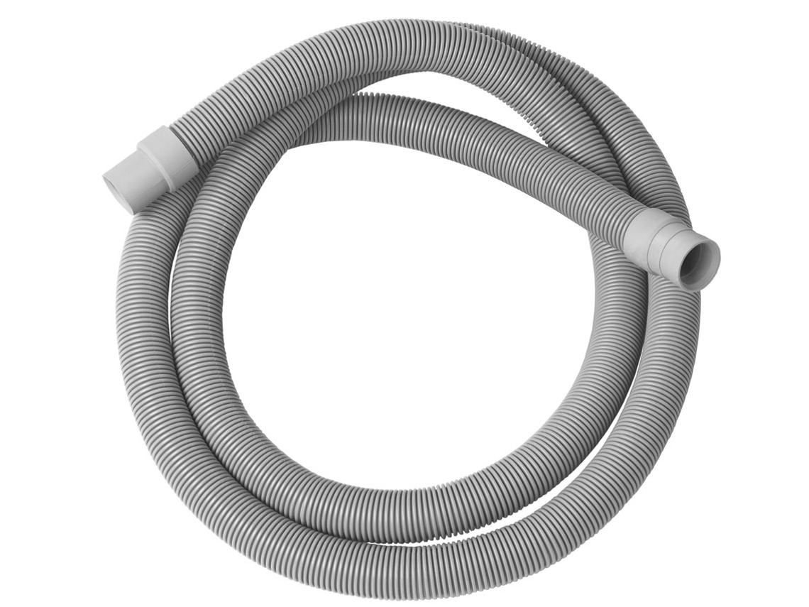 Tubo de Saída Flexível de 120/400cm para Drenagem de Máquina de Lavar Louça e Máquina de Lavar Roupa