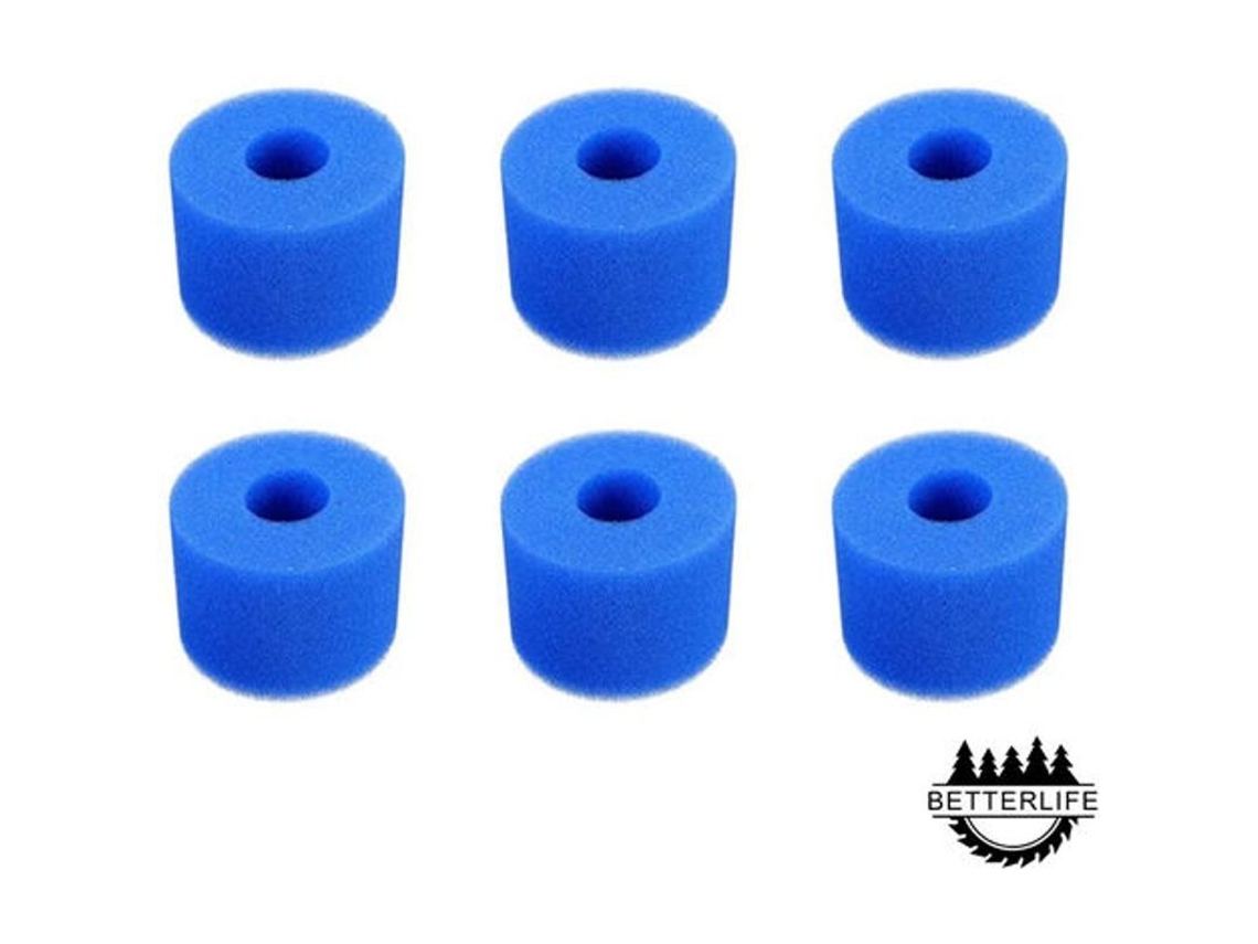 Espumas filtrantes Nova Line S1, cartuchos de espuma reutilizáveis para filtros de piscina | S/MARCA