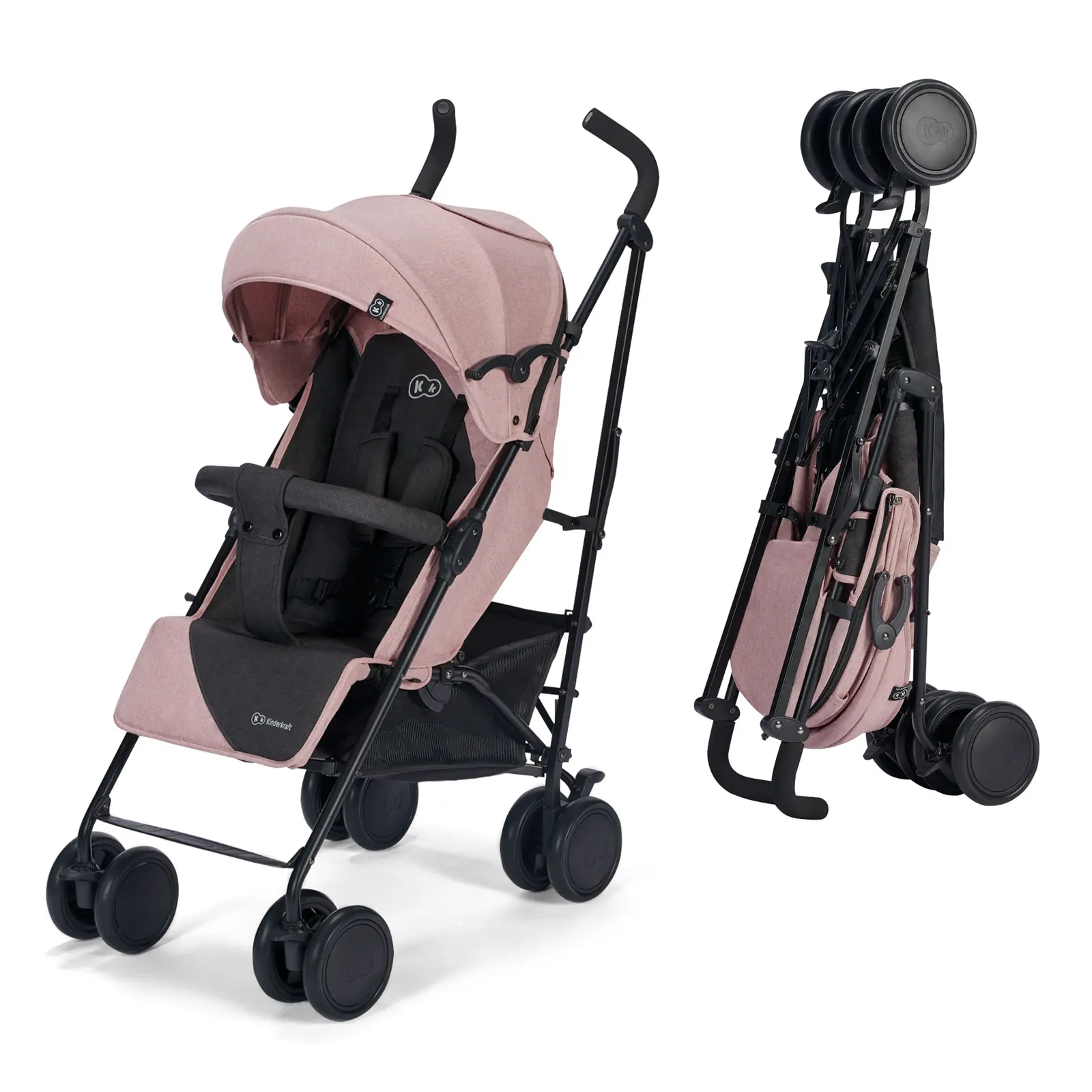 Carrinho De Bebé Kinderkraft Siesta Pink