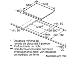 Placa de Vitrocerâmica BALAY 3EB720XR (Elétrica - 58.3 cm - Inox)