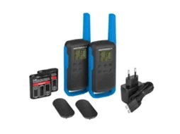 Walkie-Talkie MOTOROLA T62 Pack (16 Canais - Até 8 Km - Até 18h - Multicor)