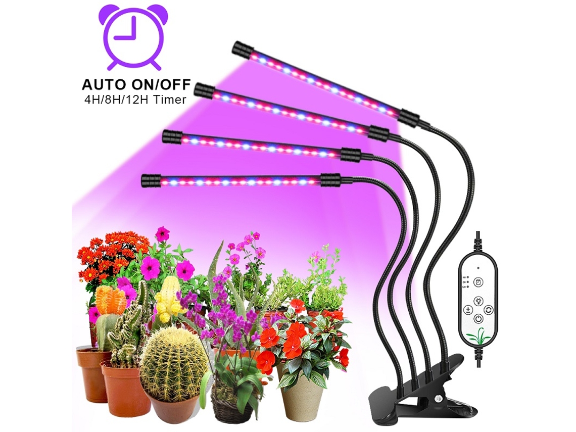 Lâmpada Led Para Cultivo 2/4 Led Usb Phyto Lamp Espectro Completo Para Cultivo Slowmoose