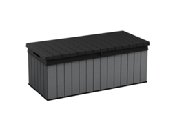 Caixa de Armazenamento KETER Cinzento Polipropileno (142.5x65.5x54.5 cm)