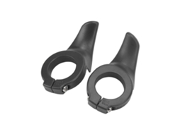 Mali soporte de Polegar para Guidão Resistente Ao Desgaste Grip de Força Bicicleta Mountain Bike Preto 1 Par