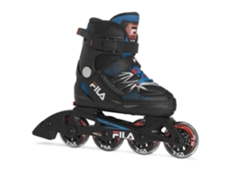Patins Infantis X-One Preto Eu 35Fila Skate